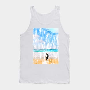 Calm Before the Waves Surf Life Tank Top